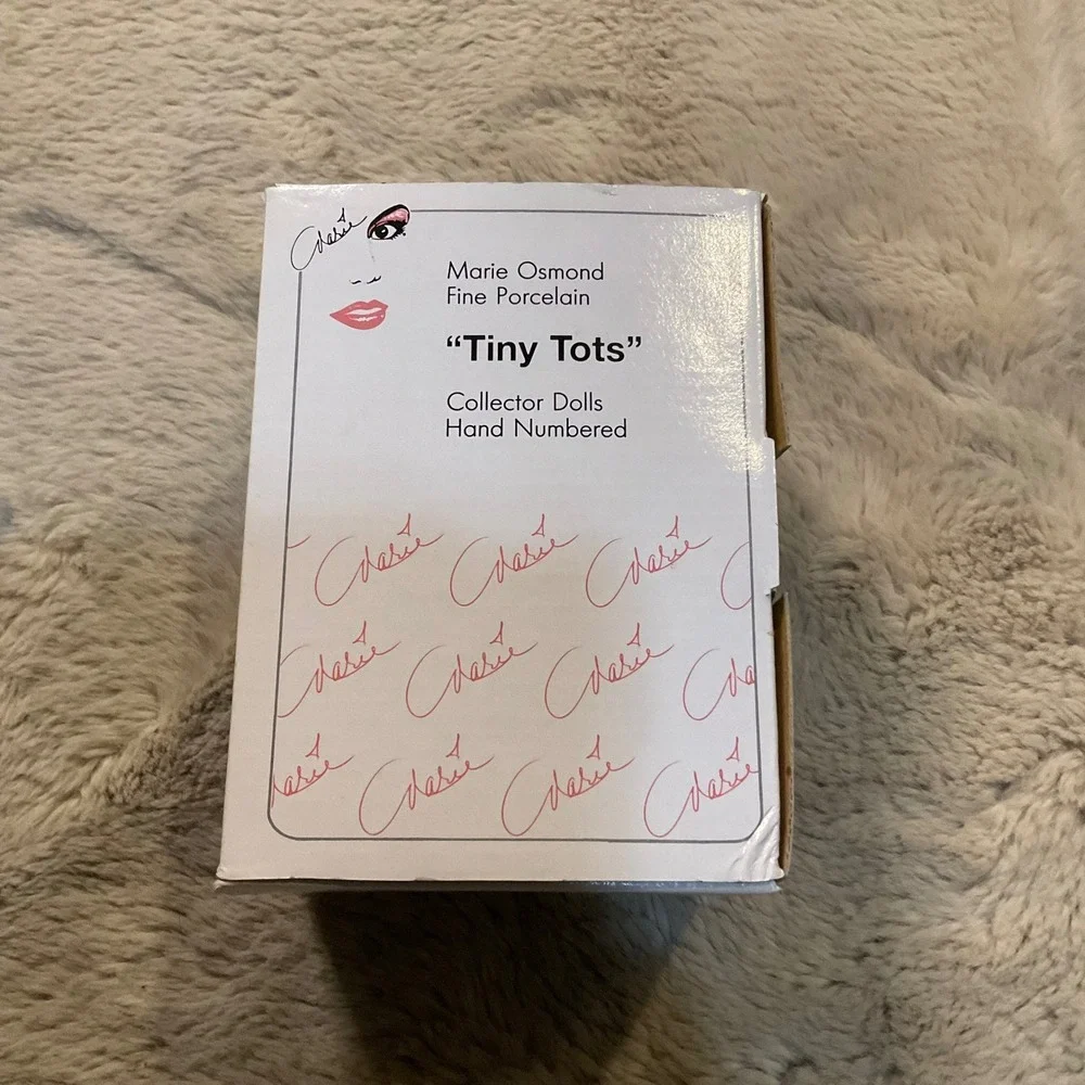 Marie Osmond Collection Porcelain Doll Amaya Tiny Tot With Box Certificate #5623